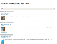 Tablet Screenshot of marmite-norvegienne.com